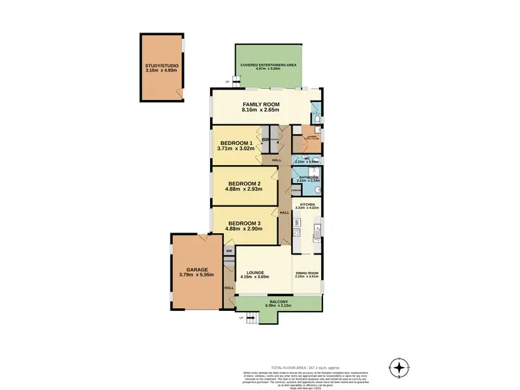Floorplan of Homely house listing, 35 Lakelands Drive, Dapto NSW 2530