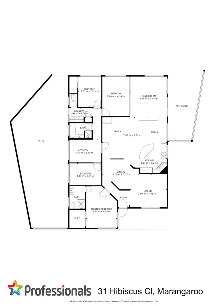 Floorplan of Homely house listing, 31 Hibiscus Close, Marangaroo WA 6064