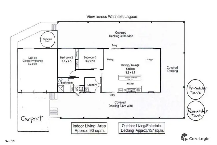 Floorplan of Homely house listing, 37 Albrecht Road, Kingston On Murray SA 5331