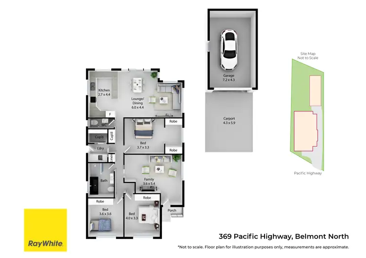 Floorplan of Homely house listing, 369 Pacific Highway, Belmont North NSW 2280