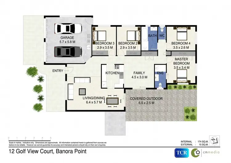 Floorplan of Homely house listing, 12 Golf View Court, Banora Point NSW 2486