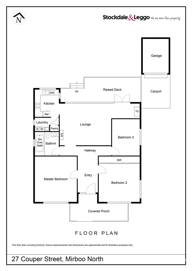 Floorplan of Homely house listing, 27 Couper Street, Mirboo North VIC 3871