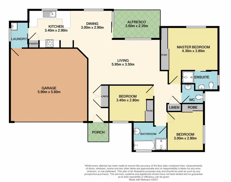 Floorplan of Homely house listing, 2/13 Prieska Way, East Maitland NSW 2323