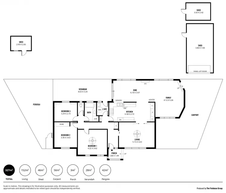 Floorplan of Homely house listing, 27 Britten Crescent, Modbury SA 5092