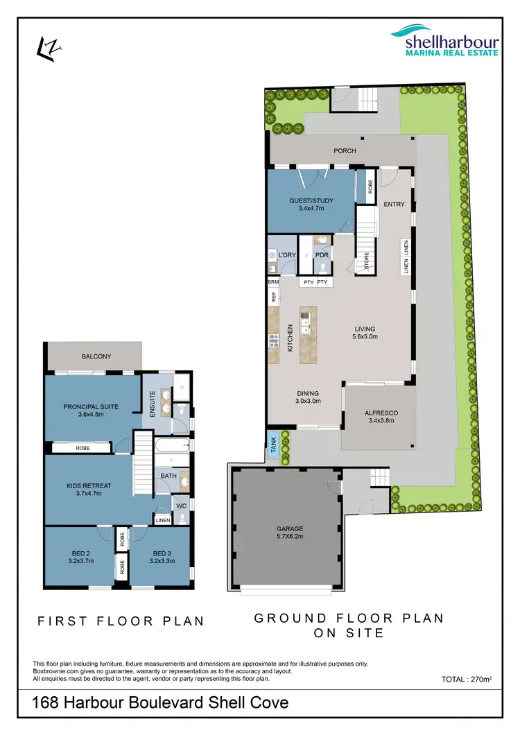 Floorplan of Homely house listing, 168 Harbour Boulevard, Shell Cove NSW 2529