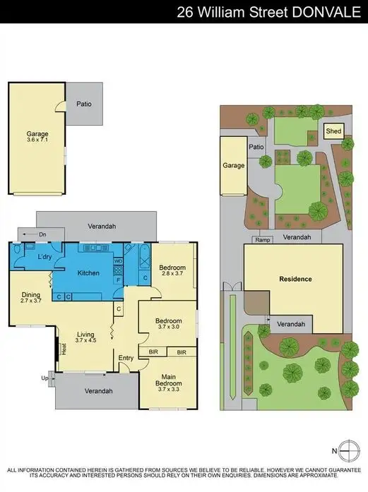 Floorplan of Homely house listing, 26 William Street, Donvale VIC 3111