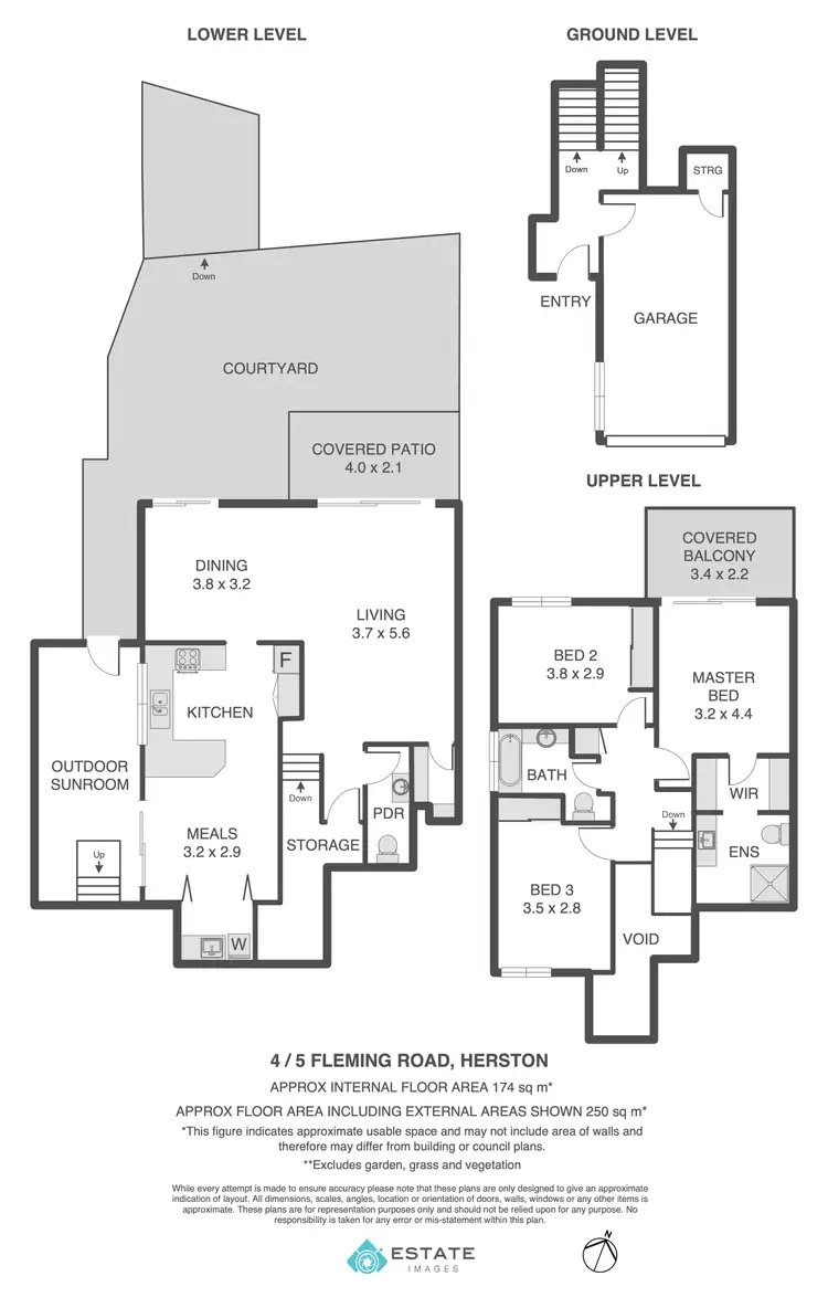 Floorplan of Homely townhouse listing, 4/5-7 Fleming Road, Herston QLD 4006