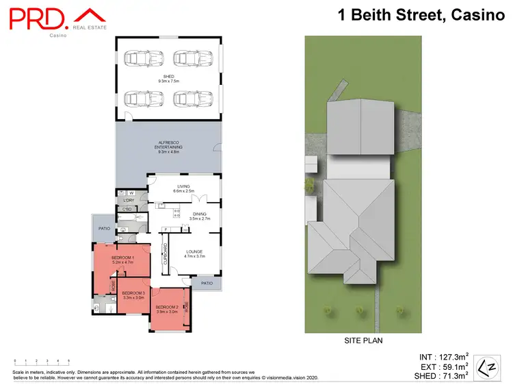 Floorplan of Homely house listing, 1 Beith Street, Casino NSW 2470