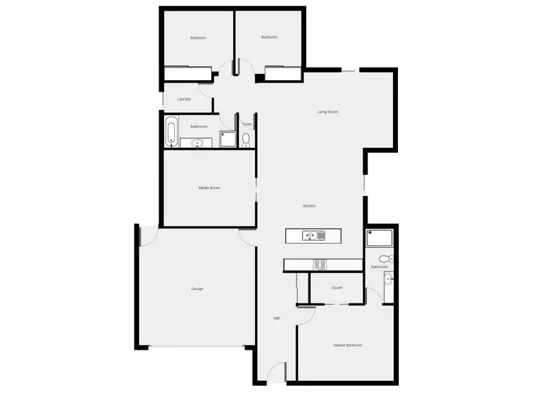 Floorplan of Homely house listing, 9 Bridge Way, Mildura VIC 3500