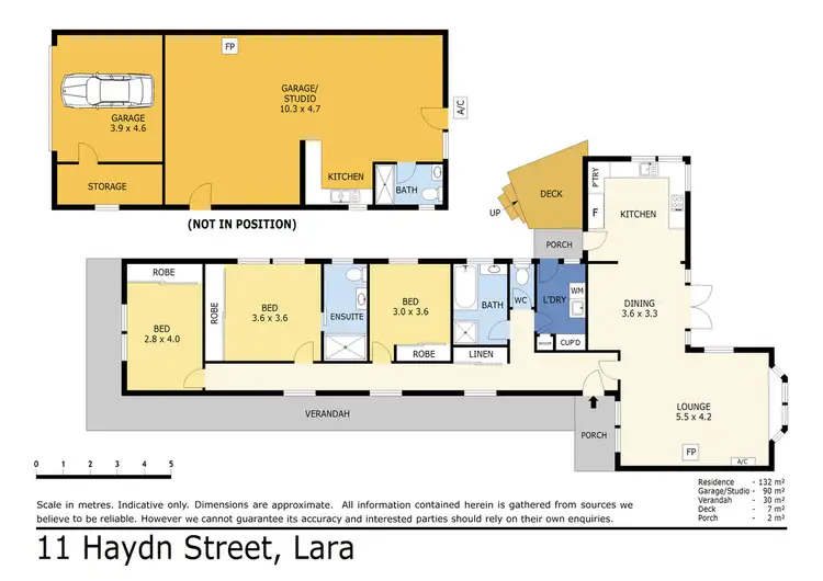 Floorplan of Homely house listing, 11 Haydn Street, Lara VIC 3212