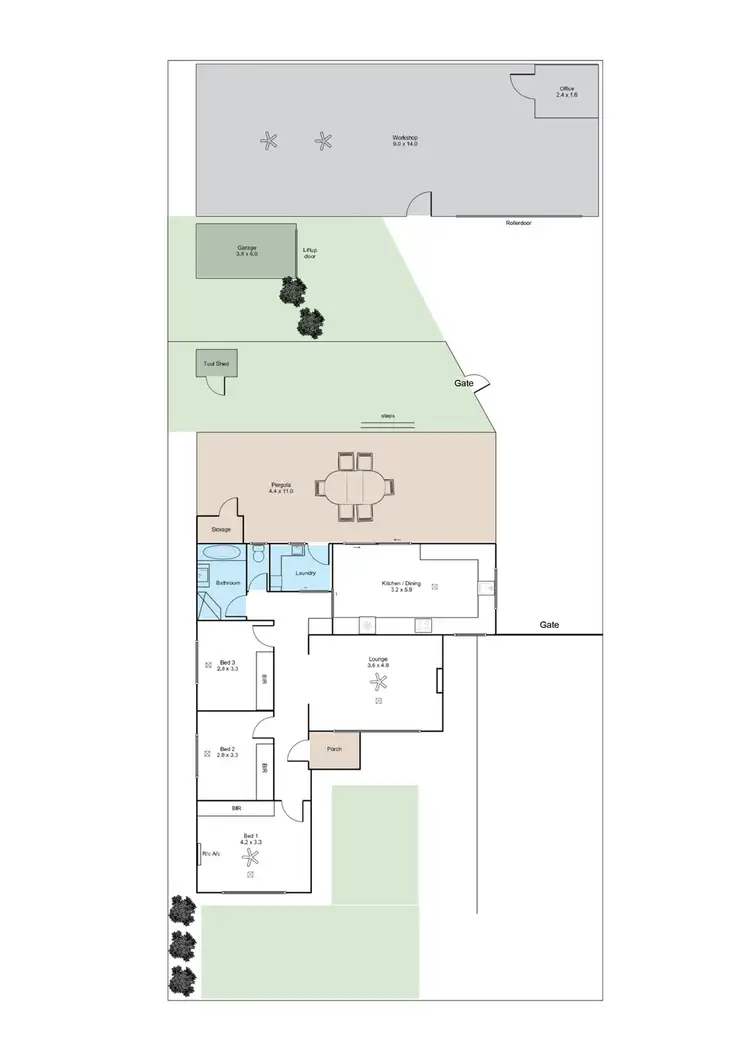 Floorplan of Homely house listing, 19 Wodonga Street, Beverley SA 5009