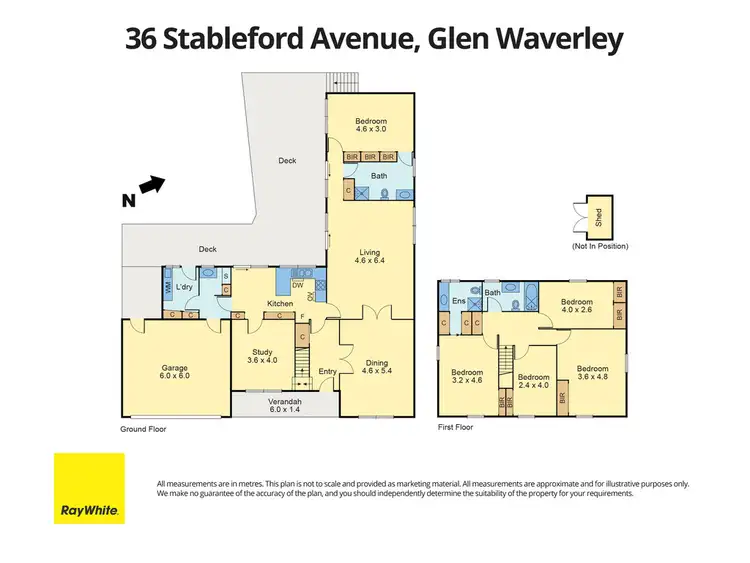 Floorplan of Homely house listing, 36 Stableford Avenue, Glen Waverley VIC 3150