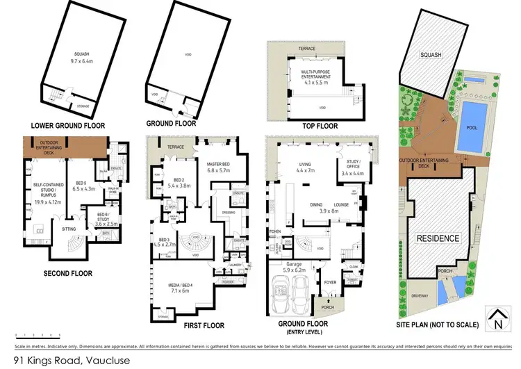 Floorplan of Homely house listing, 91 Kings Road, Vaucluse NSW 2030