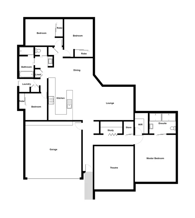 Floorplan of Homely house listing, 2 Goldfish Court, Burdell QLD 4818