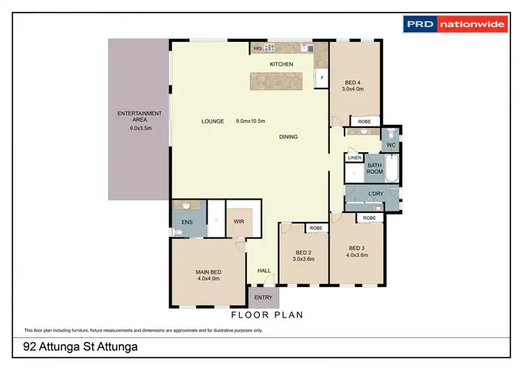 Floorplan of Homely house listing, 92 Attunga Street, Attunga NSW 2345