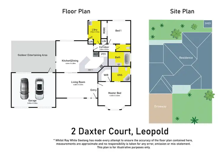 Floorplan of Homely house listing, 2 Daxter Court, Leopold VIC 3224