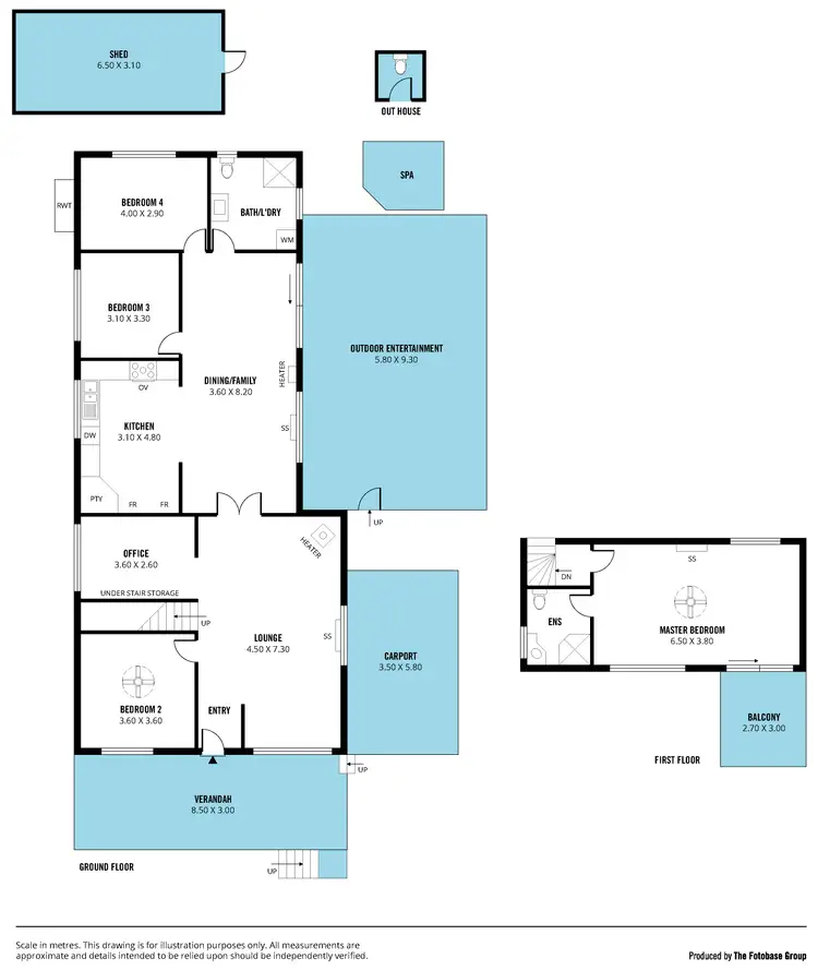 Floorplan of Homely house listing, 70 Grundy Terrace, Christies Beach SA 5165