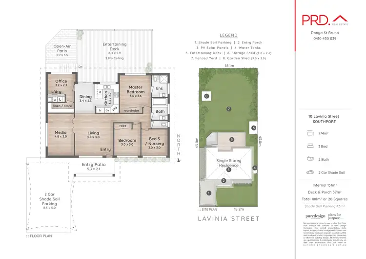 Floorplan of Homely house listing, 10 Lavinia Street, Southport QLD 4215