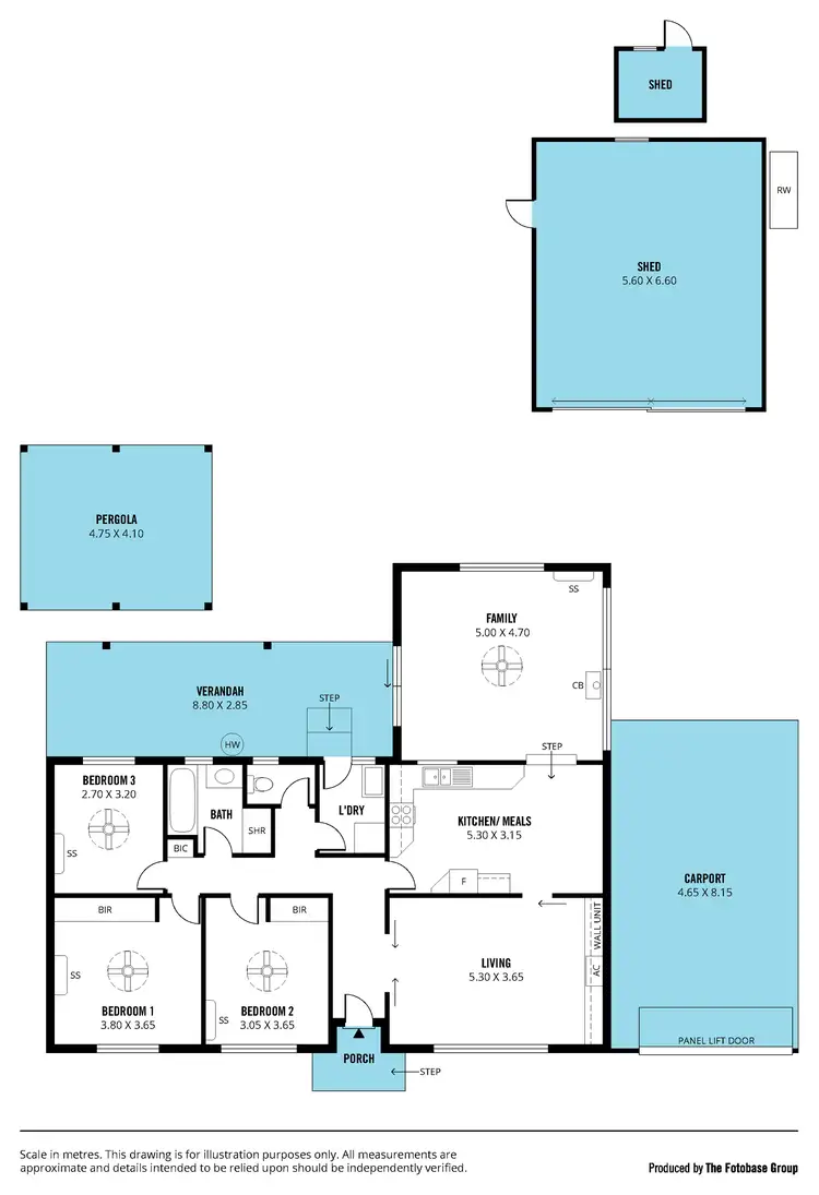 Floorplan of Homely house listing, 30 Modler Road, Morphett Vale SA 5162