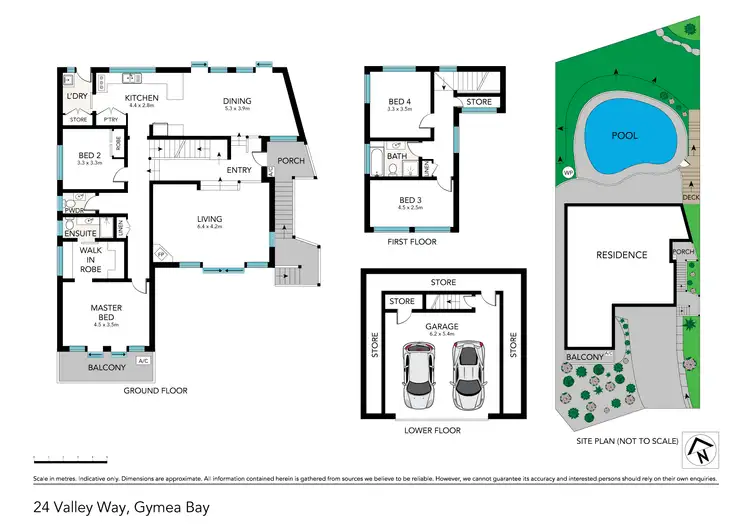 Floorplan of Homely house listing, 24 Valley Way, Gymea Bay NSW 2227