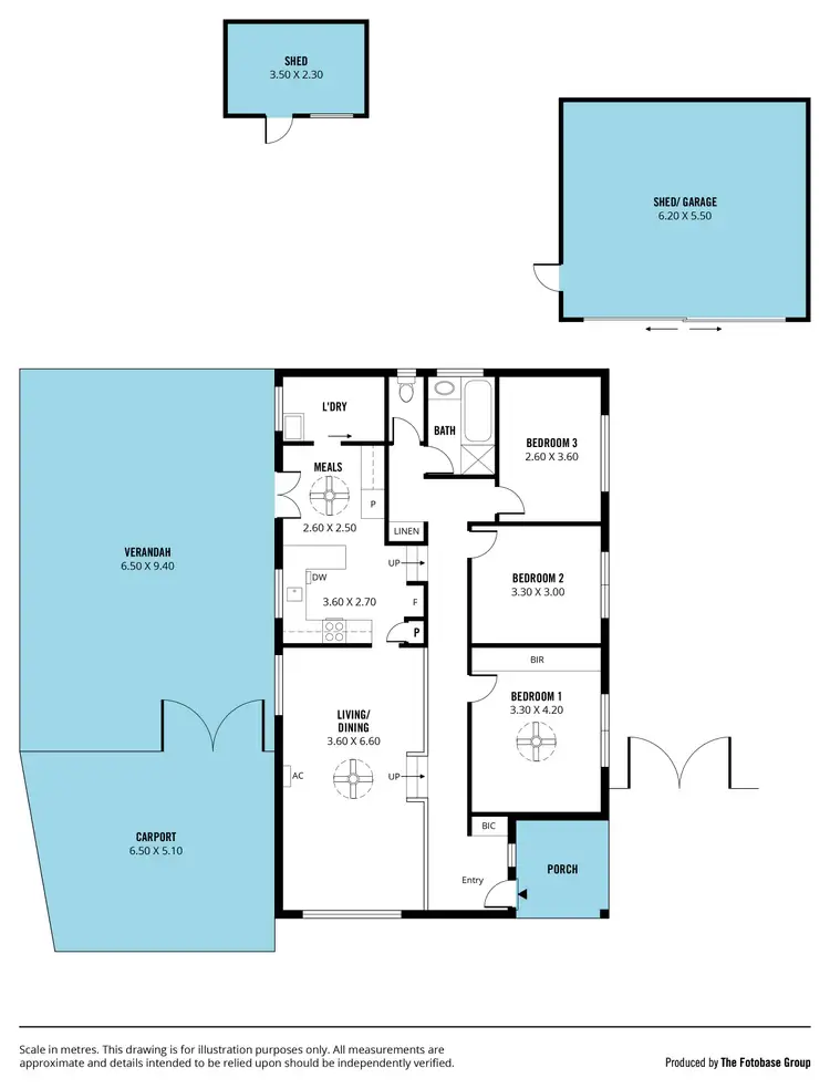 Floorplan of Homely house listing, 3 Kahan Court, Trott Park SA 5158