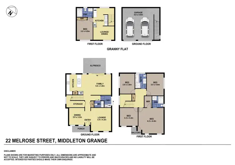 Floorplan of Homely house listing, 22 Melrose Street, Middleton Grange NSW 2171