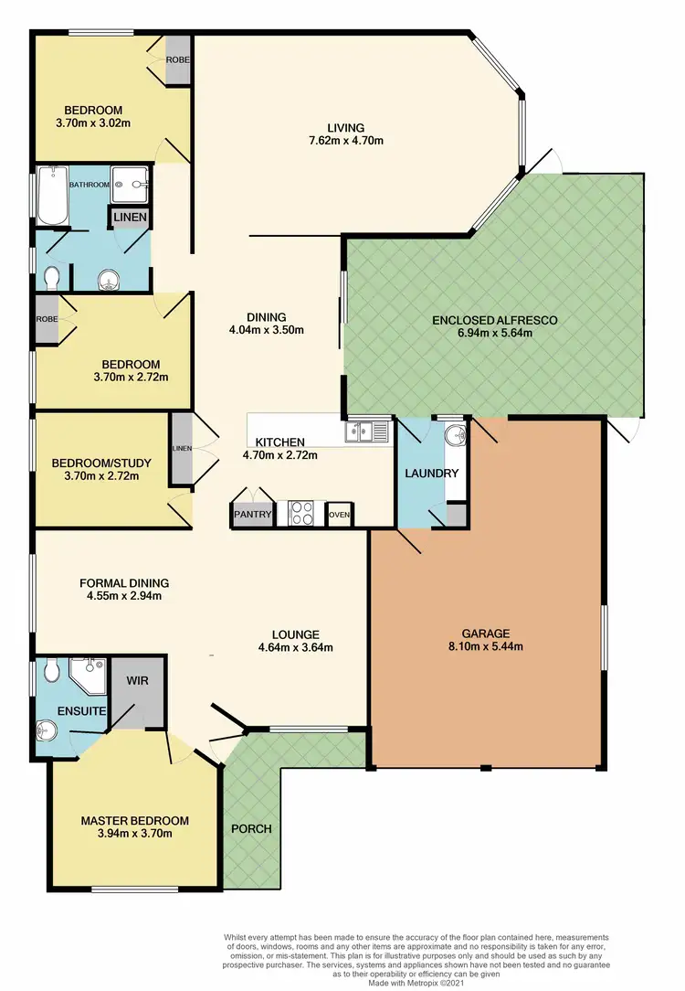 Floorplan of Homely house listing, 7 Royal Oak Avenue, Thornton NSW 2322