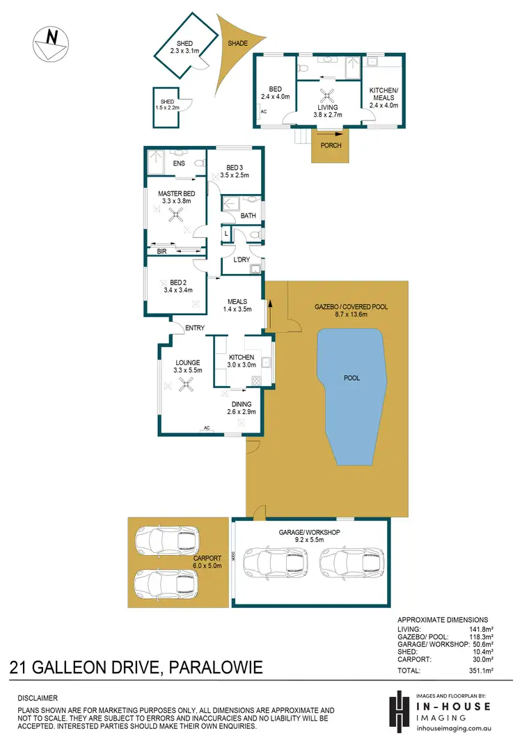 Floorplan of Homely house listing, 21 Galleon Drive, Paralowie SA 5108