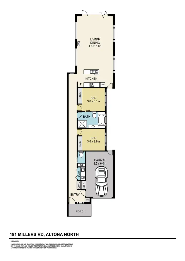 Floorplan of Homely house listing, 191 Millers Road, Altona North VIC 3025
