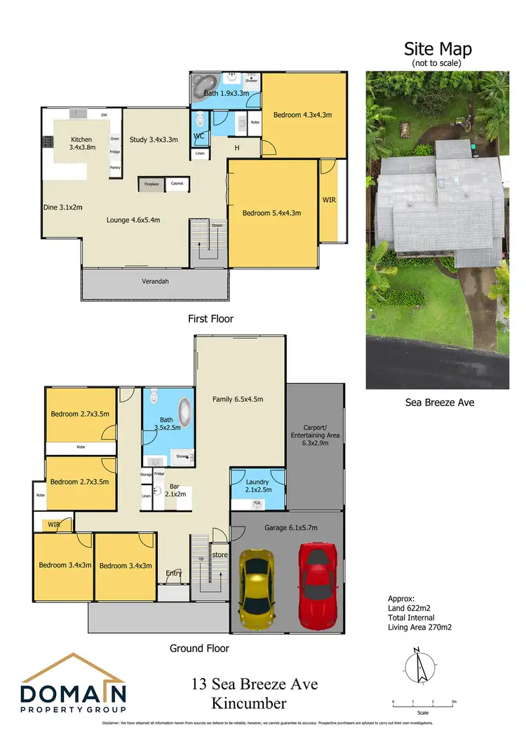 Floorplan of Homely house listing, 13 Seabreeze Avenue, Kincumber NSW 2251