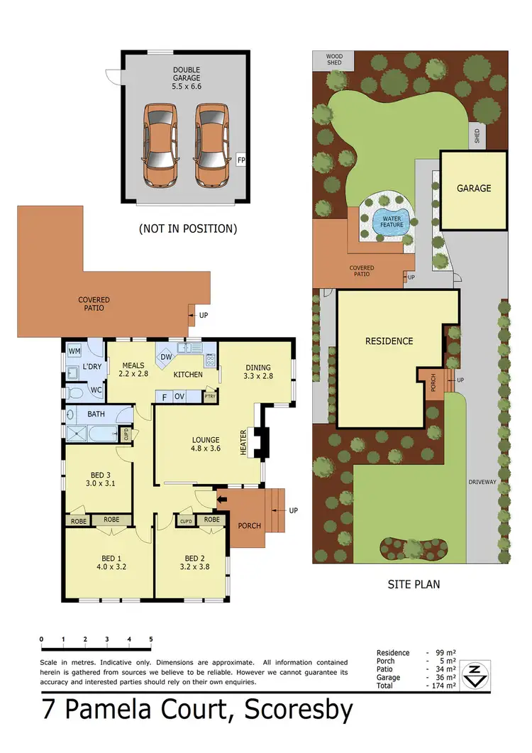 Floorplan of Homely house listing, 7 Pamela Court, Scoresby VIC 3179