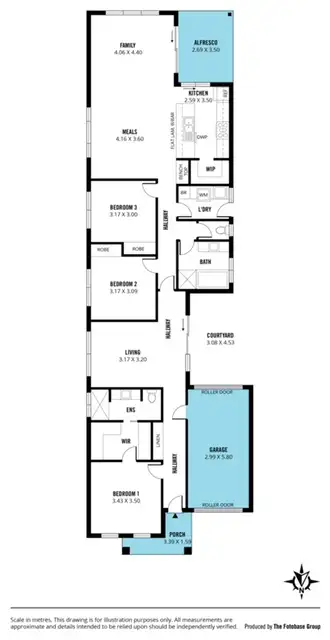Floorplan of Homely house listing, 10a Inverness Avenue, Marion SA 5043