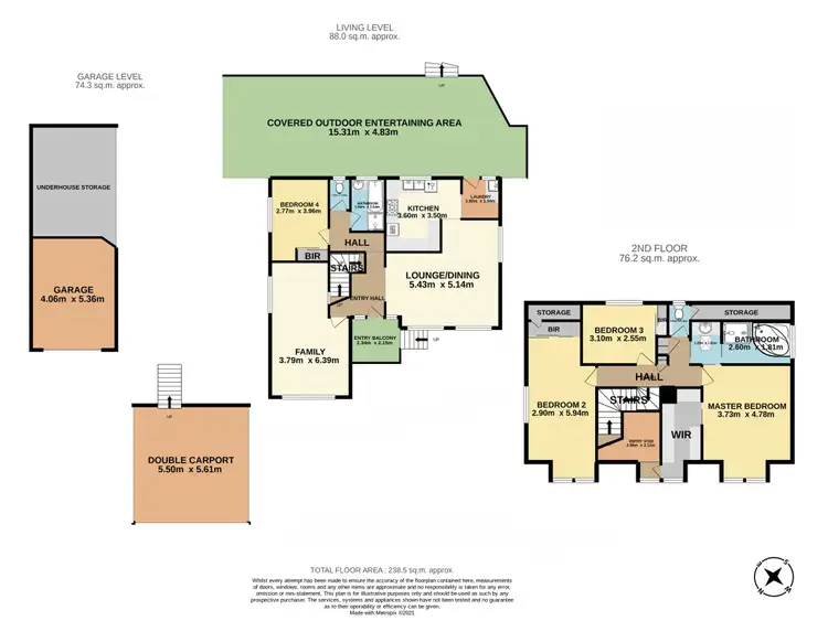 Floorplan of Homely house listing, 17 Bright Parade, Dapto NSW 2530