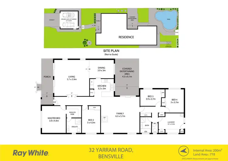 Floorplan of Homely house listing, 32 Yarram Road, Bensville NSW 2251
