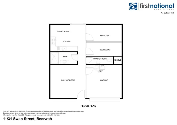 Floorplan of Homely house listing, 11/31 Swan Street, Beerwah QLD 4519