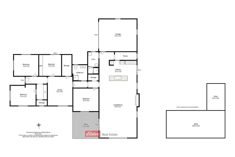 Floorplan of Homely rural property listing, 102 Upper Stowport Road, Stowport TAS 7321