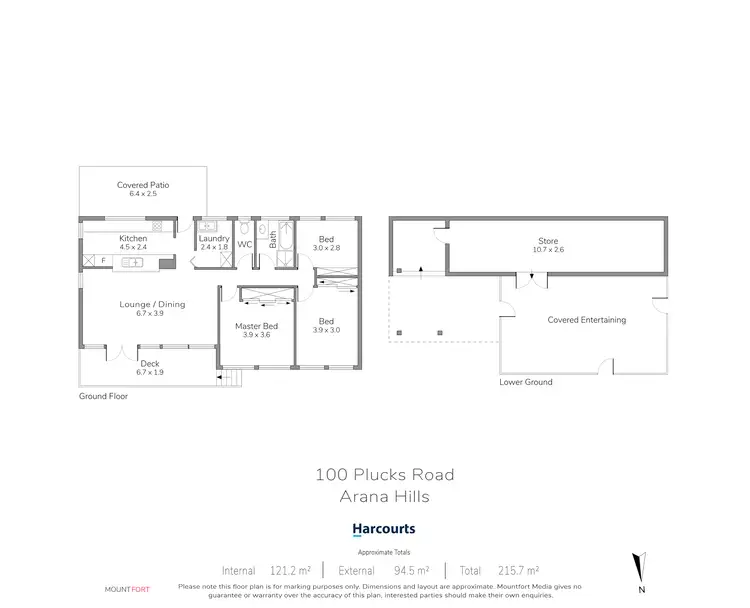 Floorplan of Homely house listing, 100 Plucks Road, Arana Hills QLD 4054