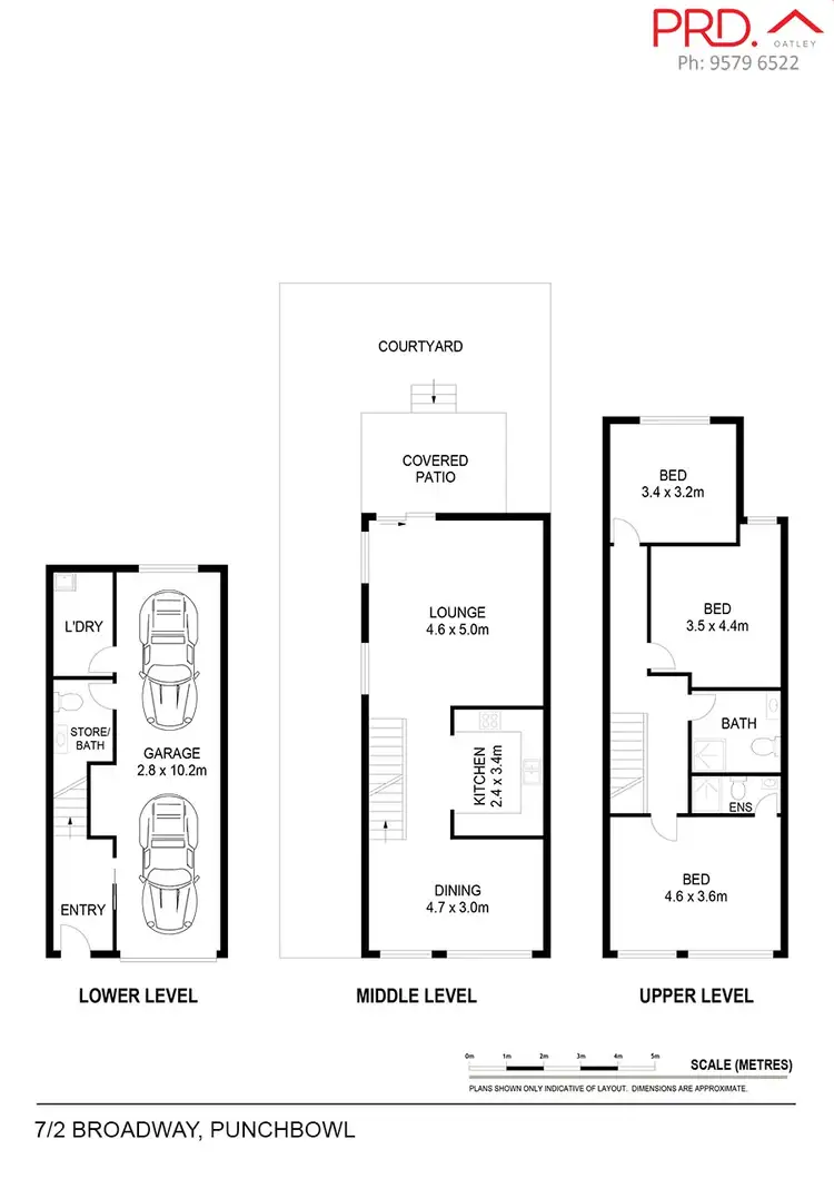 Floorplan of Homely townhouse listing, 7/2 Broadway, Punchbowl NSW 2196