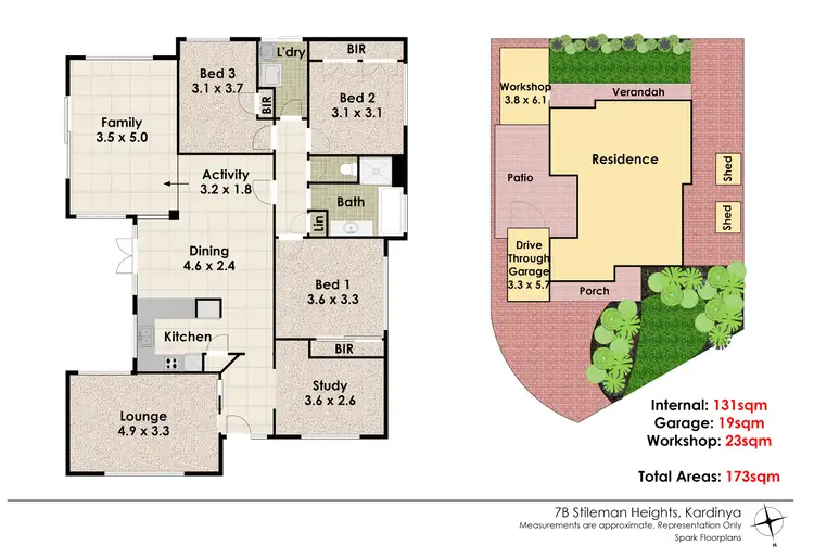 Floorplan of Homely house listing, 7B Stileman Heights, Kardinya WA 6163