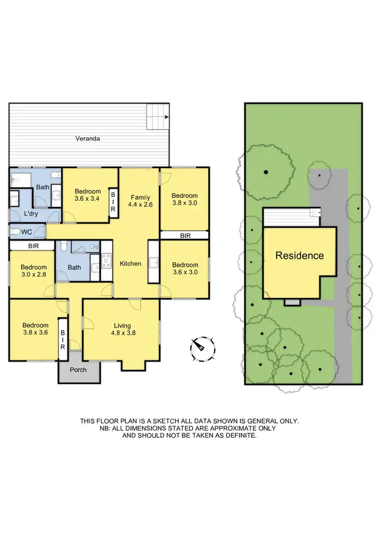 Floorplan of Homely house listing, 4 Milton Street, Ferntree Gully VIC 3156