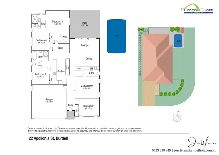 Floorplan of Homely house listing, 22 Apollonia Street, Burdell QLD 4818