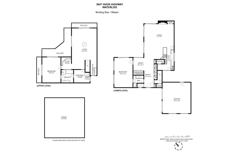 Floorplan of Homely house listing, 5647 Huon Highway, Waterloo TAS 7109