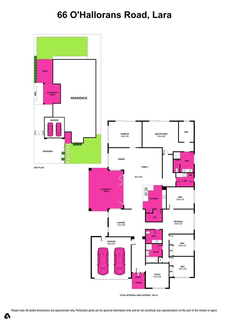 Floorplan of Homely house listing, 66 O'Hallorans Road, Lara VIC 3212