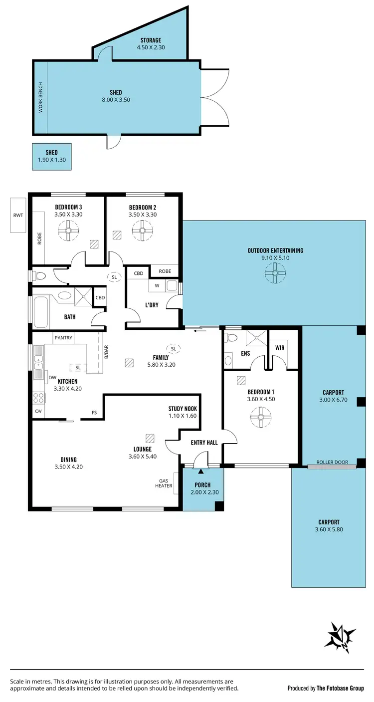 Floorplan of Homely house listing, 18 Kimberly Way, Happy Valley SA 5159