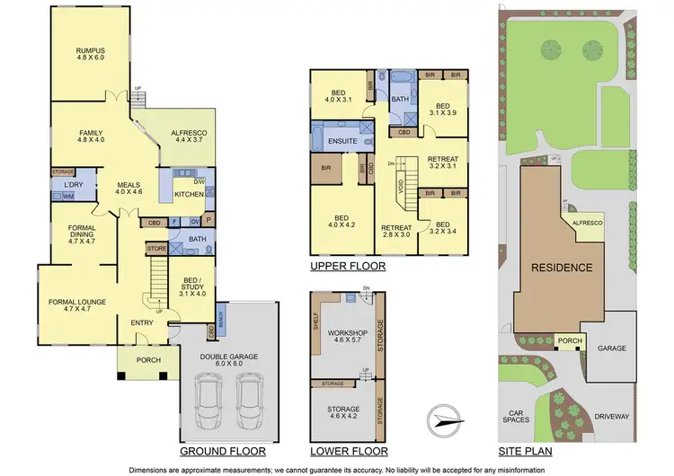 Floorplan of Homely house listing, 23 Jessica Close, Wantirna South VIC 3152