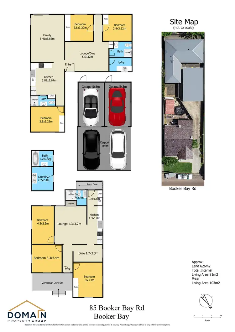 Floorplan of Homely house listing, 85 Booker Bay Road, Booker Bay NSW 2257
