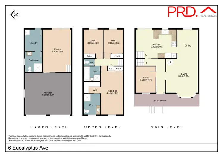 Floorplan of Homely house listing, 6 Eucalypt Avenue, Tamworth NSW 2340