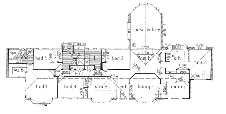 Floorplan of Homely rural property listing, 55 Bill Morrow Road, Peak Crossing QLD 4306