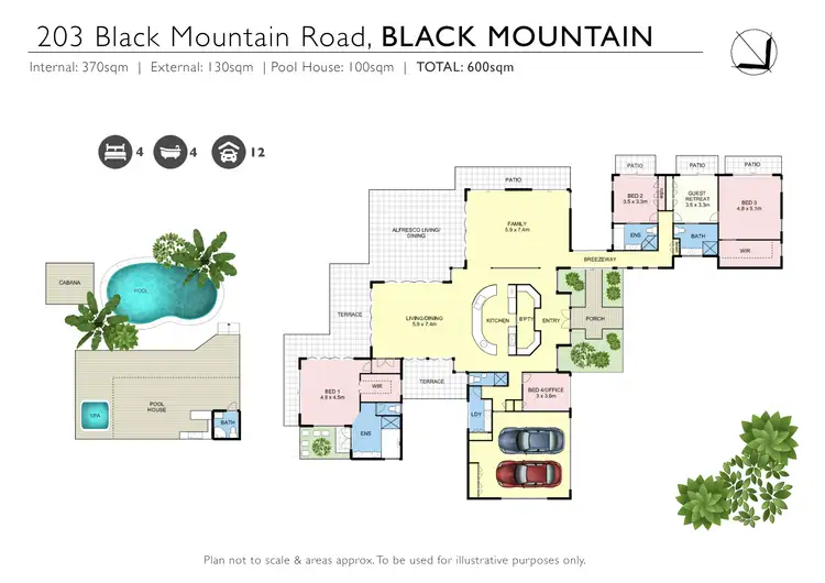 Floorplan of Homely house listing, 203 Black Mountain Road, Black Mountain QLD 4563