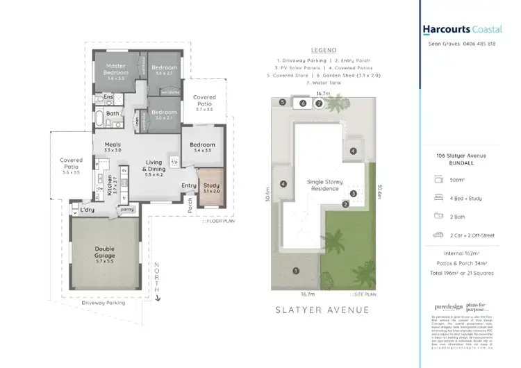 Floorplan of Homely house listing, 106 Slatyer Avenue, Bundall QLD 4217